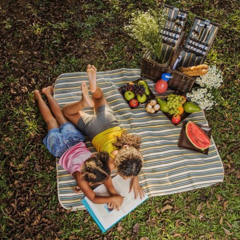 Picnic blanket Blue 150x130x1cm