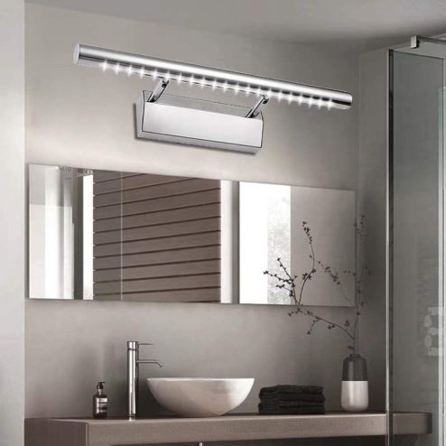 Bathroom Wall LED Light TOOLIGHT APP361-1W Chrome 5W 40cm