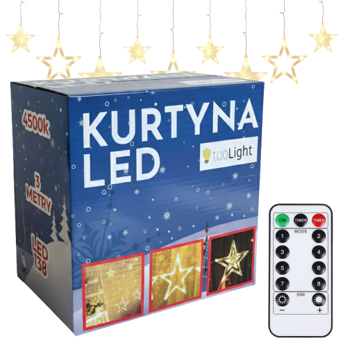 LED Curtain CD001 + Remote Control