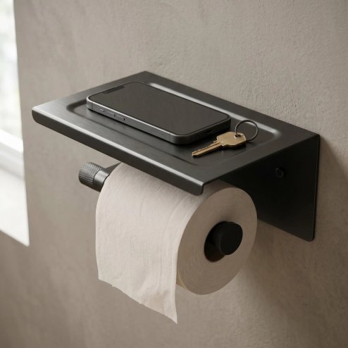 Paper Holder Rea Ori 16201 Titanium