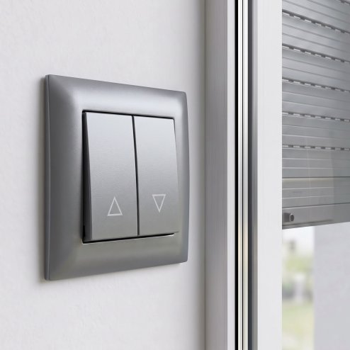 Toolight Venetian Blind Switch Oste Jnh009-w Grey