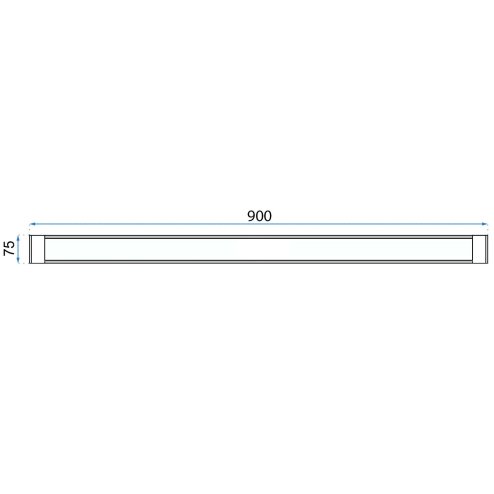 Panel LED 90cm WHITE 27W