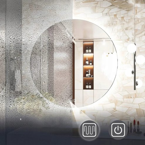 Bathroom LED Mirror REA HZJ 90cm
