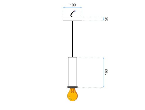 Pendant Lamp TOOLIGHT APP110 OSTI A Metal Pink E27 1-light point