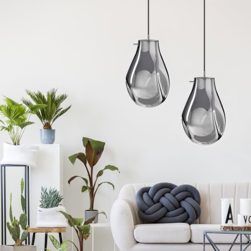 Lamp APP328-1CP GREY