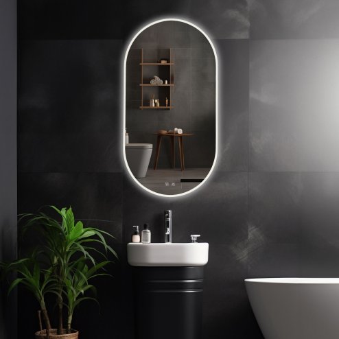 Mirror LED EGj 50x90 cm