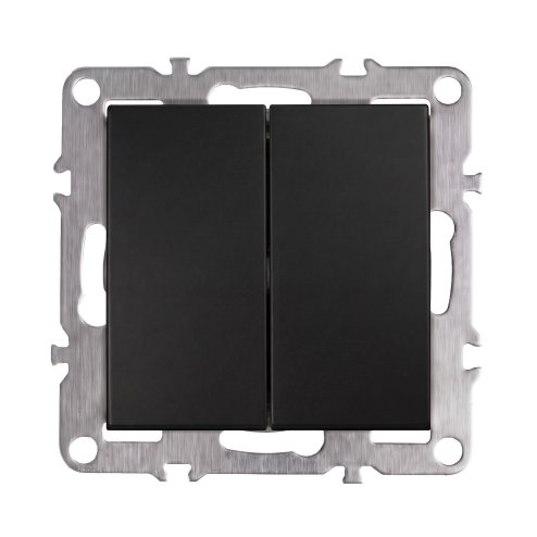 Toolight Double Switch Oste Jnh007-w Black