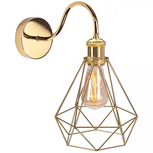 Wall Light Toolight 392229 E27 gold