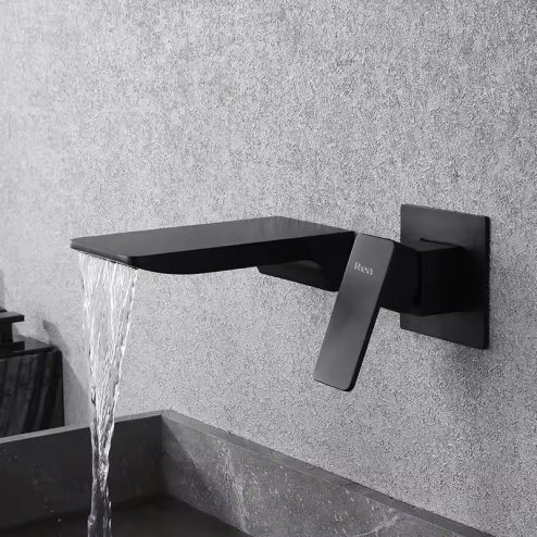 Concealed Basin Faucet REA Mason Black