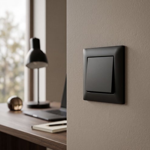Toolight Single Switch Oste Jnh006-w Black