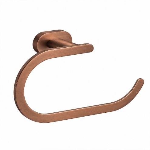 Rea Bathroom Hanger Ring 110 Til Brush Copper