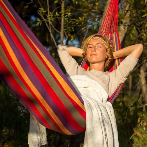 Hammock 480143A RED 230x140x1cm