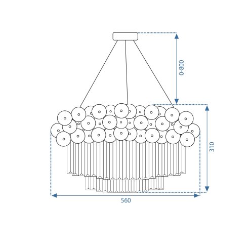 Lamp APP1473-CP GOLD