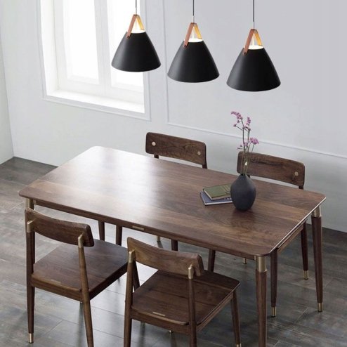 Lamp BUFFO Black 105x27x105cm