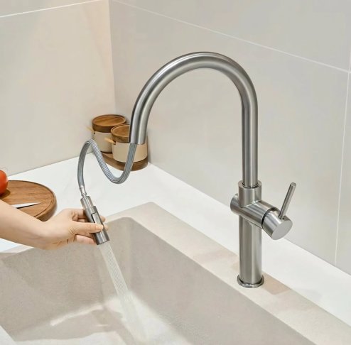 KITCHEN FAUCET REA FRESH HIGH BRUSH NICKEL