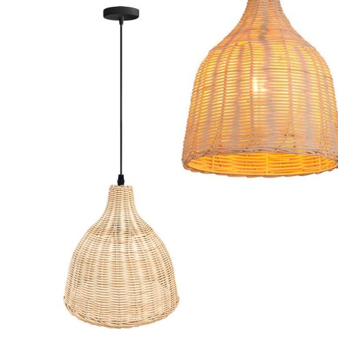 LAMP BOHO APP1645-1CP BEIGE