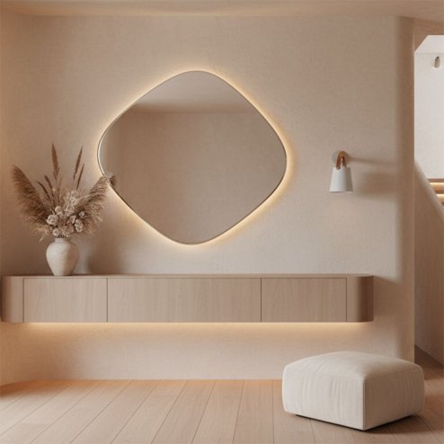Wall Light Toolight APP467-1W E27 white / brown