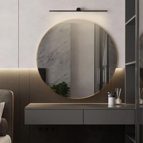 Bathroom Wall LED Light TOOLIGHT APP1343-W Black 13W 80cm