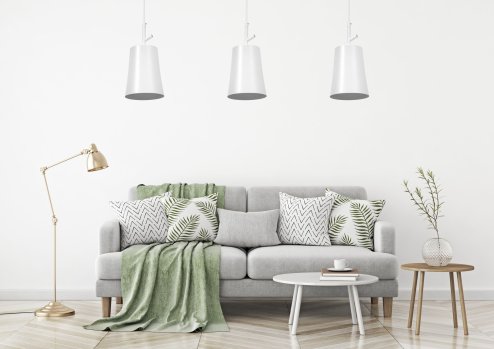 Pendant Lamp TOOLIGHT APP1035-1CP White 1-light point E27 13x13x26,5-107cm