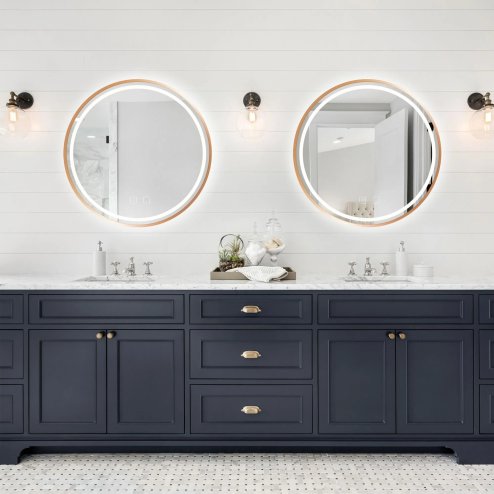 Mirror LED 60cm MMJ BRUSH COPPER