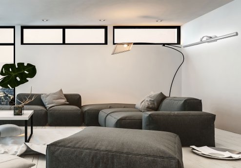 Bathroom Wall LED Light TOOLIGHT APP366-1W Chrome 9W 70cm