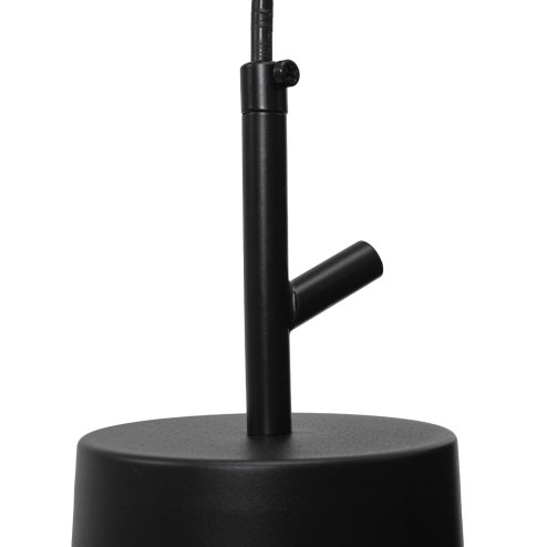 Pendant Lamp TOOLIGHT APP1034-1CP Black 1-light point E27 13x13x26,5-107cm