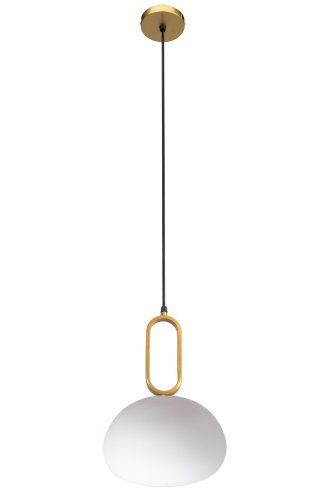 Pendant Lamp TOOLIGHT APP1073-1CP White Gold 1-light point E27 23x23x15-100cm