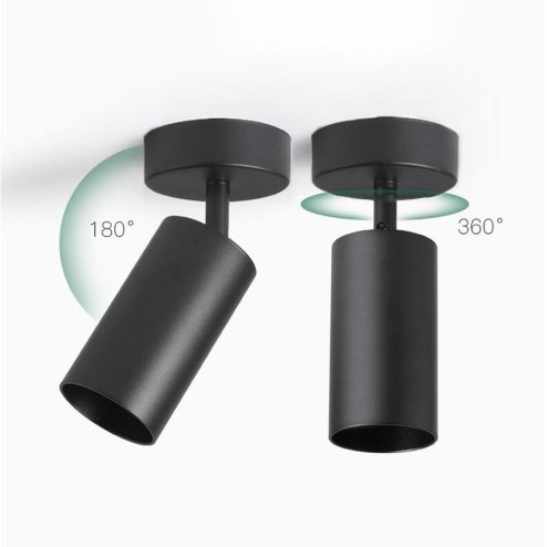 Ceiling Lamp Chandelier TOOLIGHT APP1244-1C Black GU10