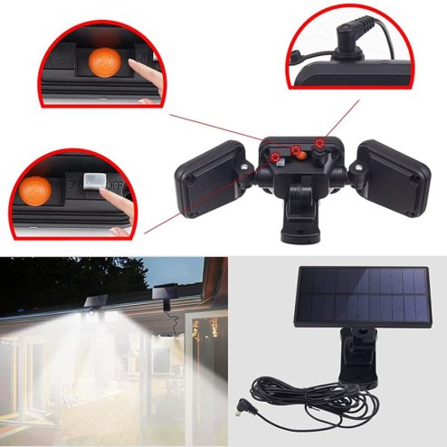 Solar LED lamp Garden TUTUMI P60182 Motion sensor