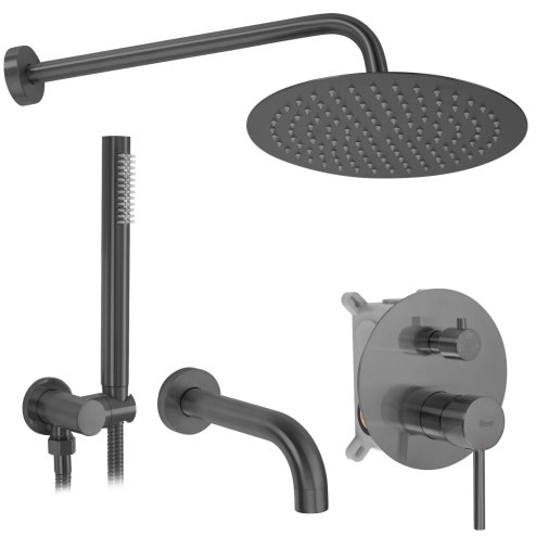SHOVER FAUCET REA LUNGO TITANIUM