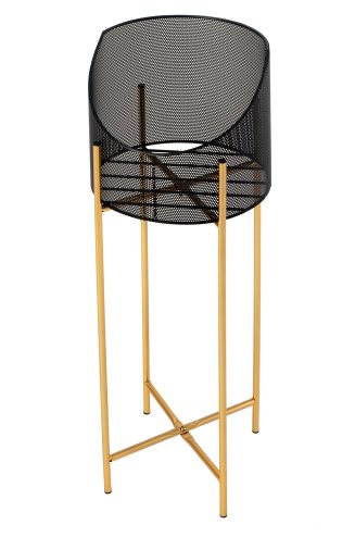 Flowerbed Gold-Black TSHP20208
