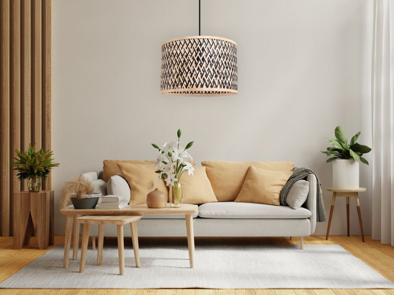 LAMP BOHO APP1543-1CP BEIGE