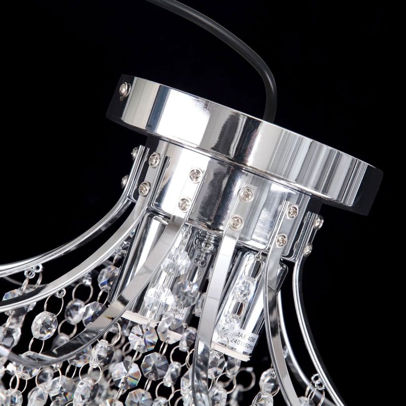 Chandelier Toolight APP784-3C Crystal 3-light points E14 40x40x40cm
