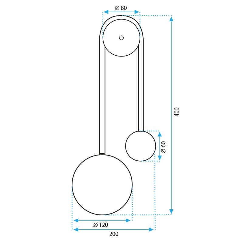 Wall LED Light Toolight APP1474-W 5W gold