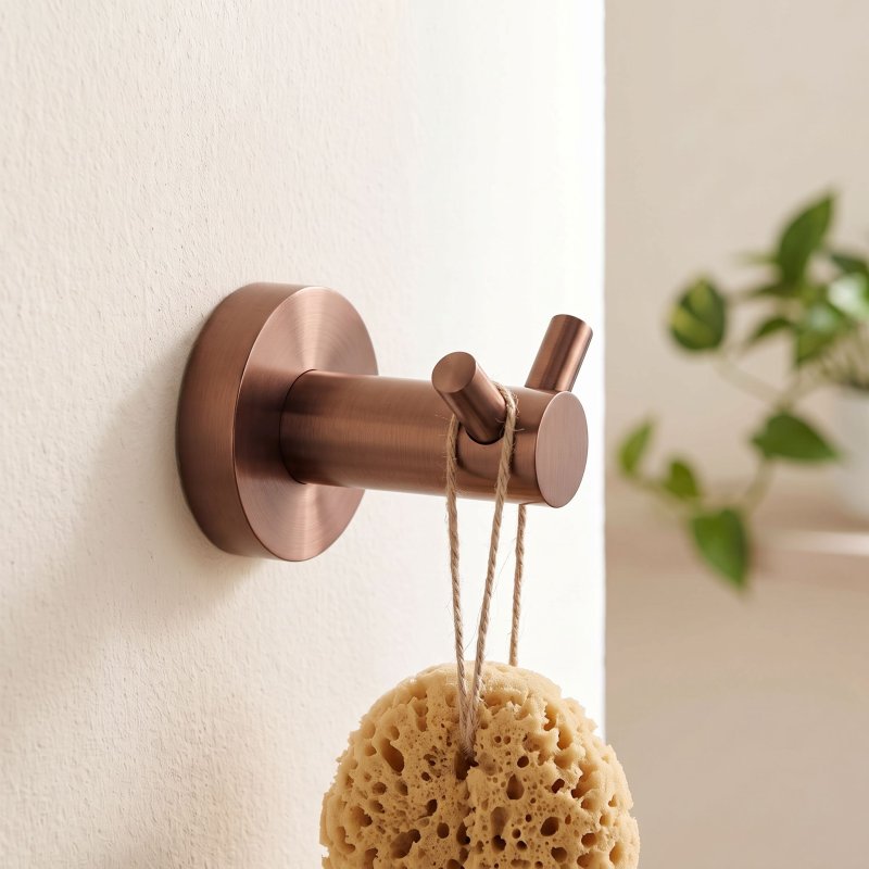 Rea Bathroom Hanger 5605 Leo Brush Copper