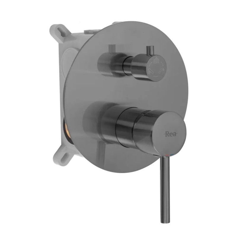 SHOVER FAUCET REA LUNGO TITANIUM