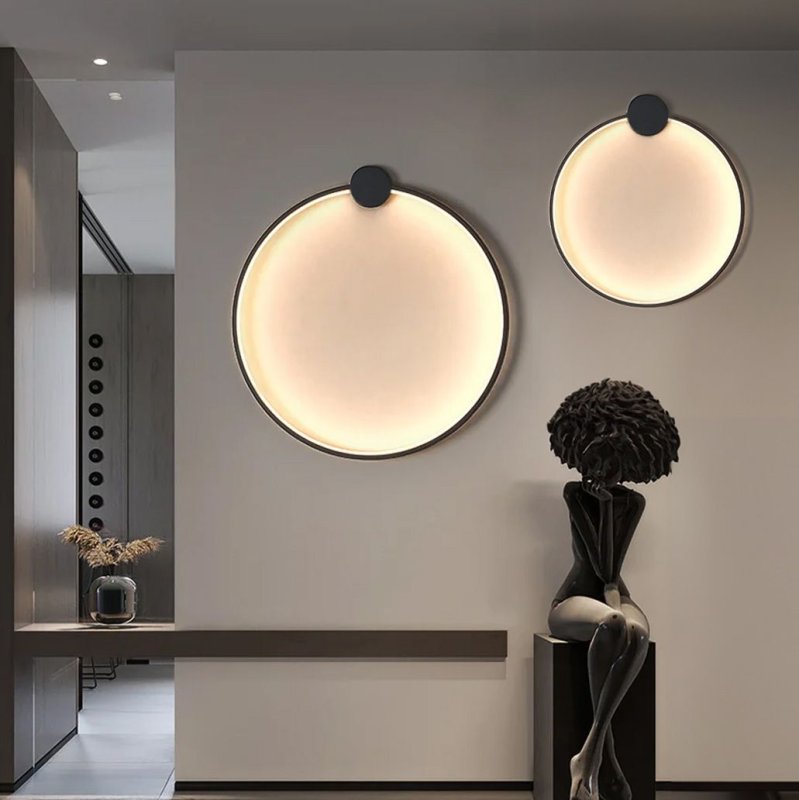 Wall LED Light Toolight APP1386-CW 17W black