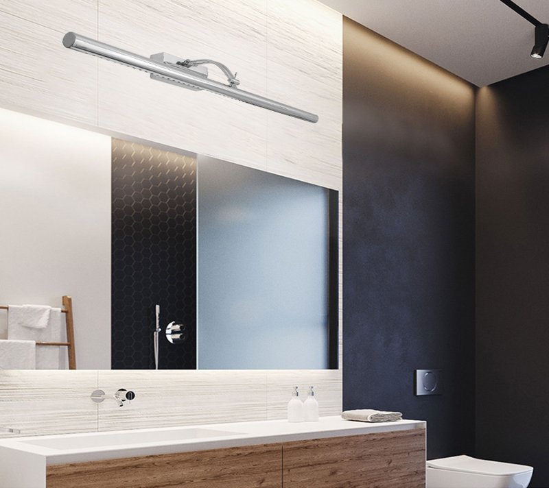 Bathroom Wall LED Light TOOLIGHT APP367-1W Chrome 15W 106cm