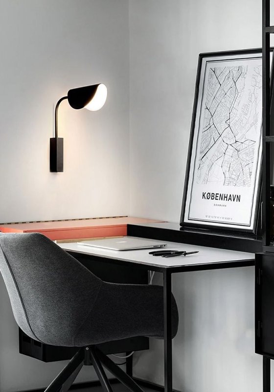 Wall Light Toolight APP1262-1W E14 black