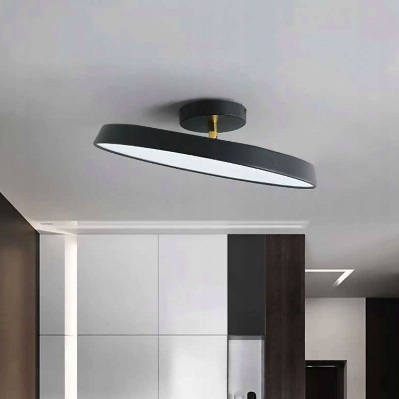 Ceiling Lamp Chandelier TOOLIGHT APP860-C Black 50cm Round 5-light points E27 50x14Cm