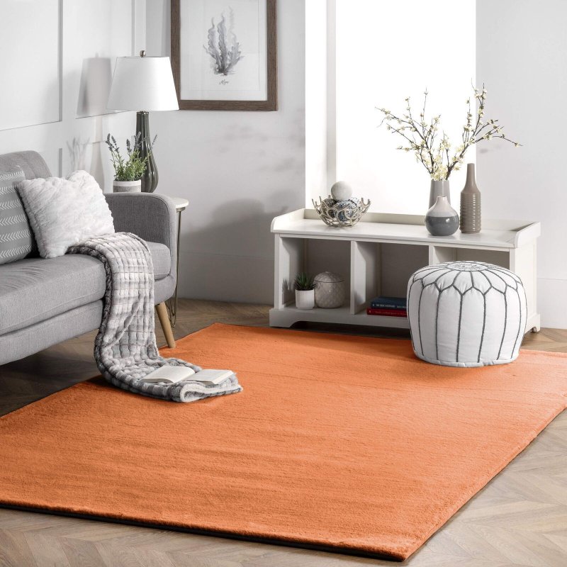 CARPET RABBIT BRICK-RED 1.60*2.30
