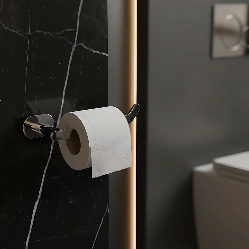 TOILET PAPER HOLDER REA 109 TIL CHROME