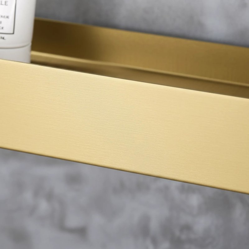 BATHROOM SHELF REA SF03-450-BG BRUSH GOLD