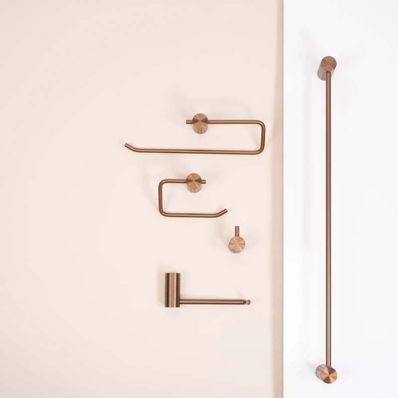 TOILET PAPER HOLDER REA 9711 PRISM BRUSH COPPER