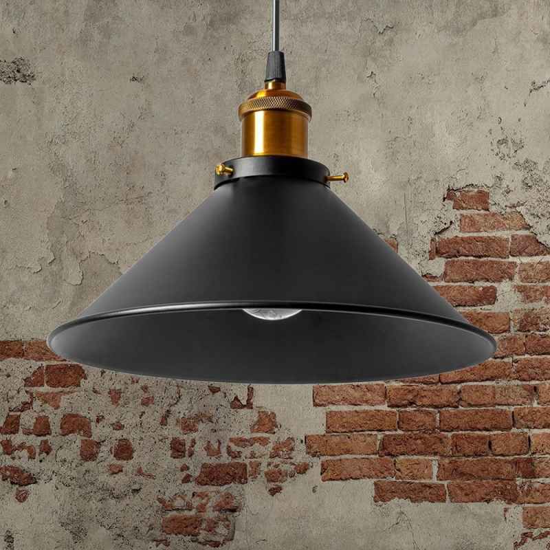 Pendant Lamp TOOLIGHT APP017-3CP PORTO Black SET DE 3 LAMPES LARGEUR TOTAL 60cm E27