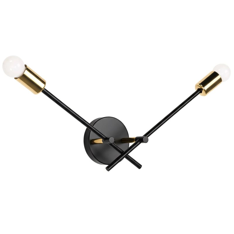 Wall Light Toolight APP1119-2W E27 black