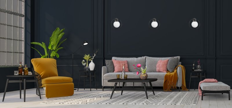 Wall Light Toolight APP1152-1W E27 black