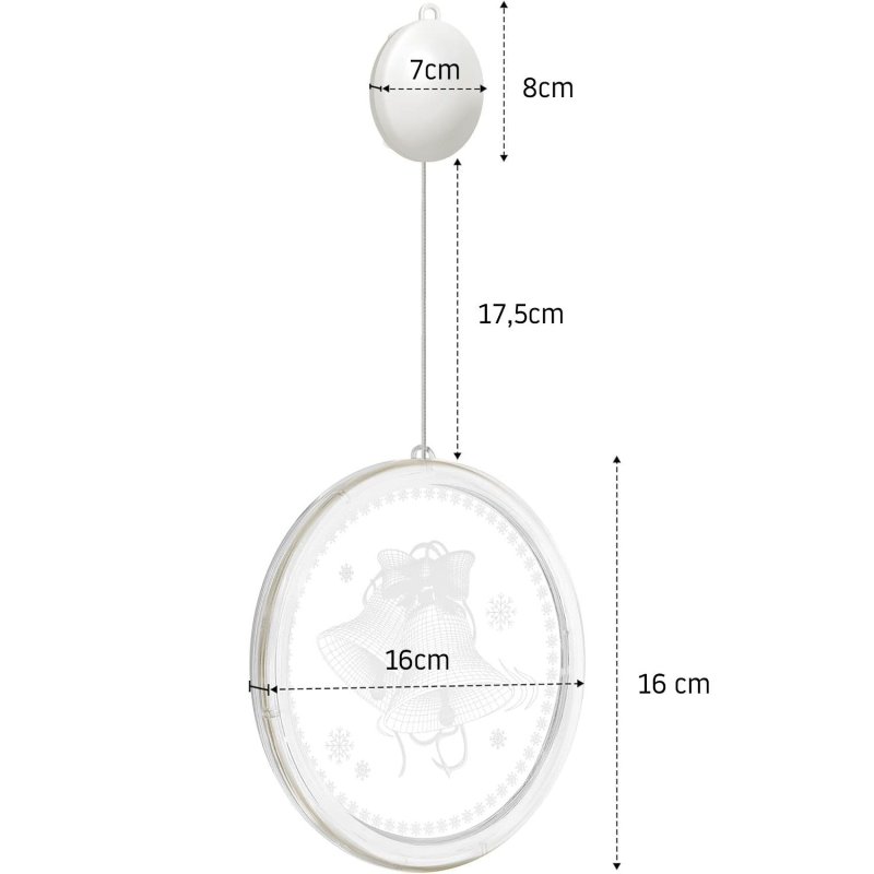 Lamp LED Santa CD003