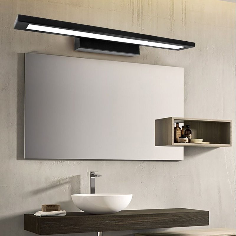 Bathroom Wall LED Light TOOLIGHT APP840-1W FLAT Black 60cm