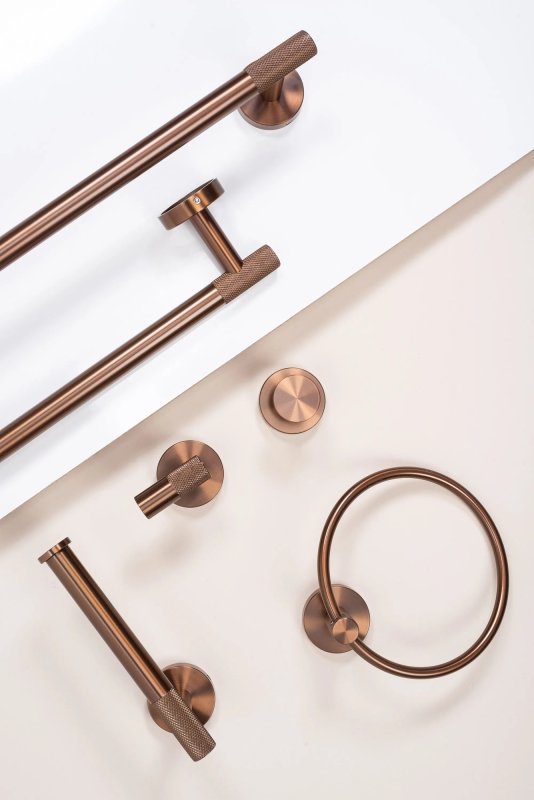 TOILET PAPER HOLDER REA 6611 MODERN BRUSH COPPER
